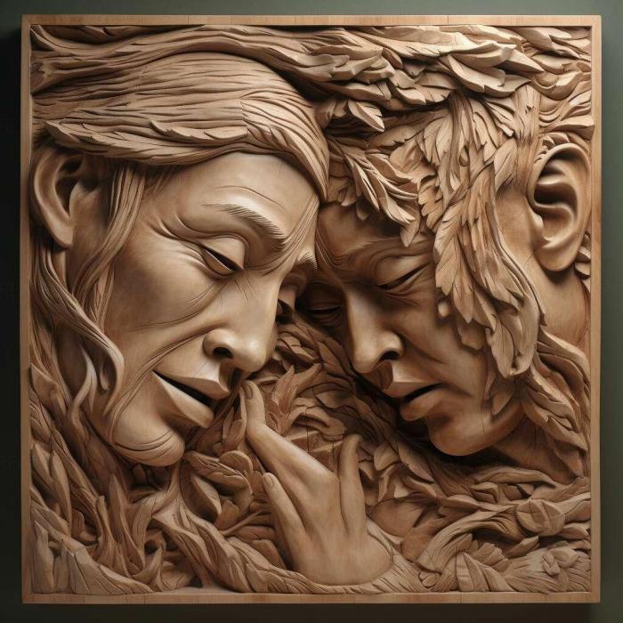 نموذج ثلاثي الأبعاد لآلة CNC 3D Art 